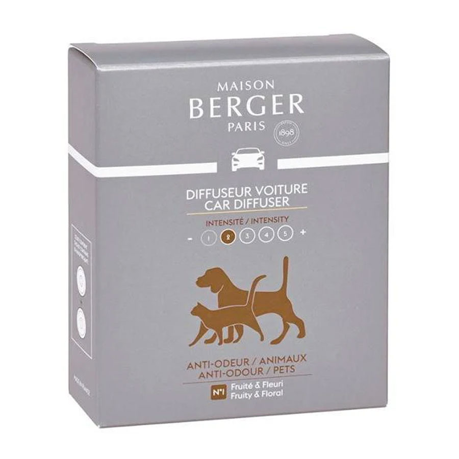 Lampe Berger Anti Pet Odor Car Diffuser Refill Fruity and Floral