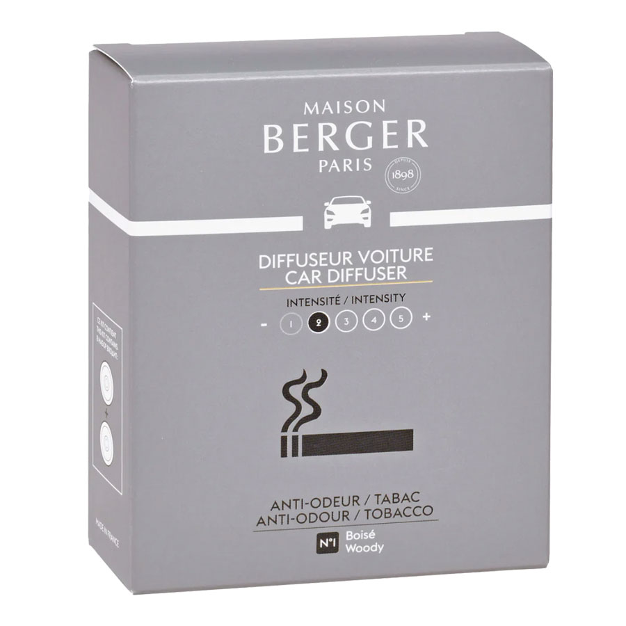 Lampe Berger Anti Tobacco Odor Car Diffuser Refill Woody