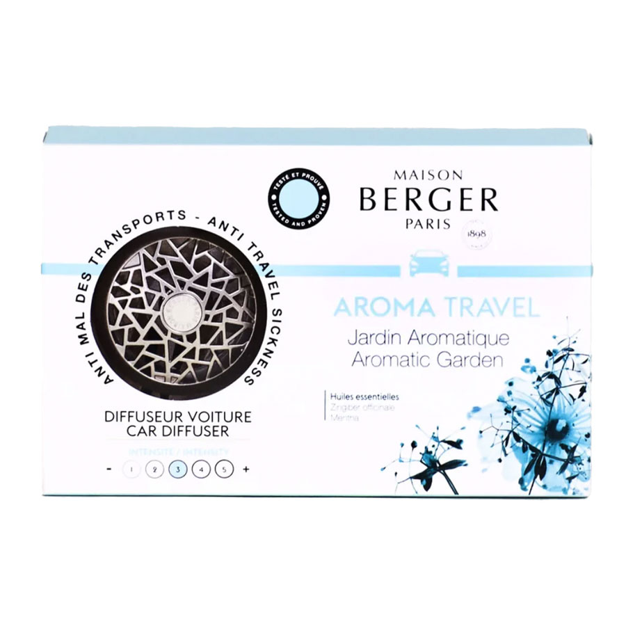 Lampe Berger Aroma Garden Aromatic Garden Vent Clip Car Diffuser Set