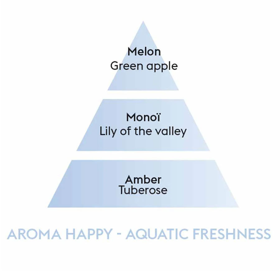 Lampe Berger Aroma Happy Aquatic Freshness Vent Clip Car Diffuser Set