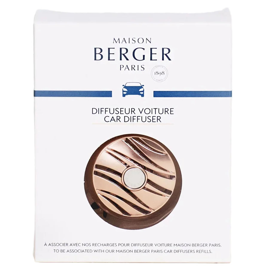 Lampe Berger Blissful Cuivre Rose Vent Clip Car Fragrance Diffuser