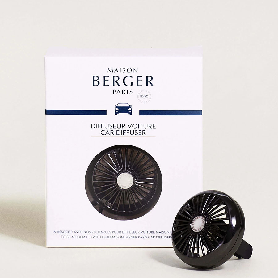 Lampe Berger Car Wheel Gun Metal Vent Clip Car Fragrance Diffuser