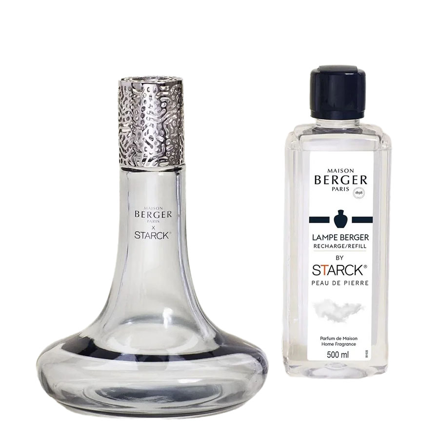 Lampe Berger Grey Lampe Berger Gift Pack Peau De Pierre by Starck 4738