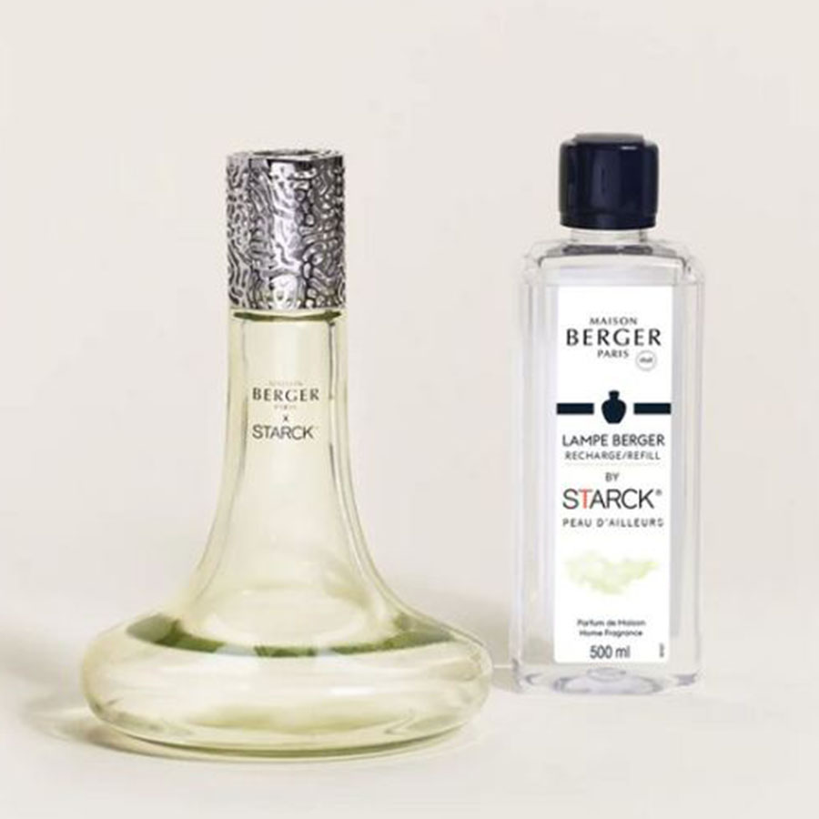 Lampe Berger Starck Green with Peau D’Ailleurs Gift Set 4739